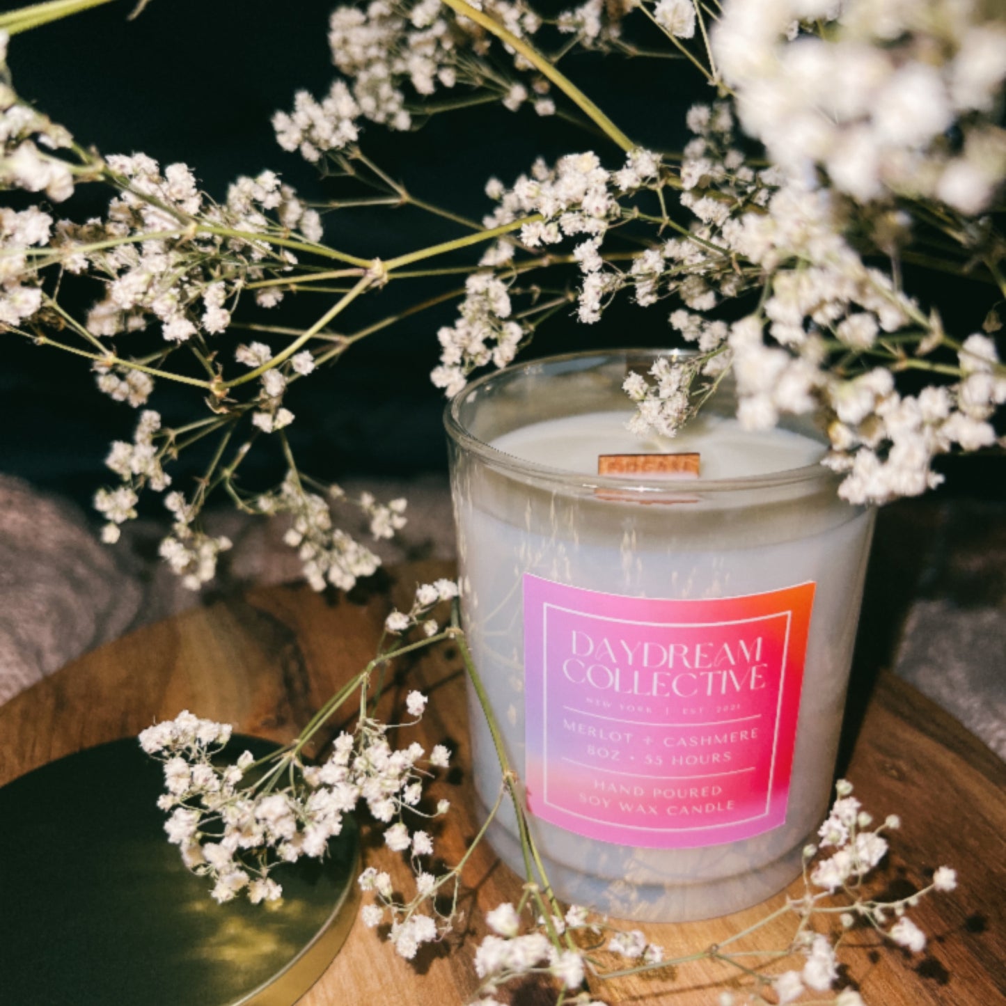 MERLOT + CASHMERE 8OZ CANDLE