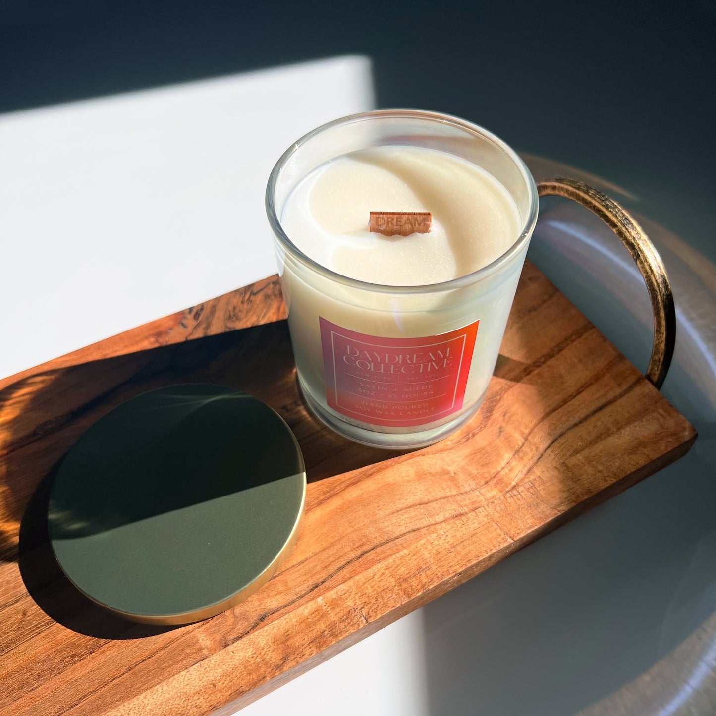 SATIN + SUEDE 8OZ CANDLE