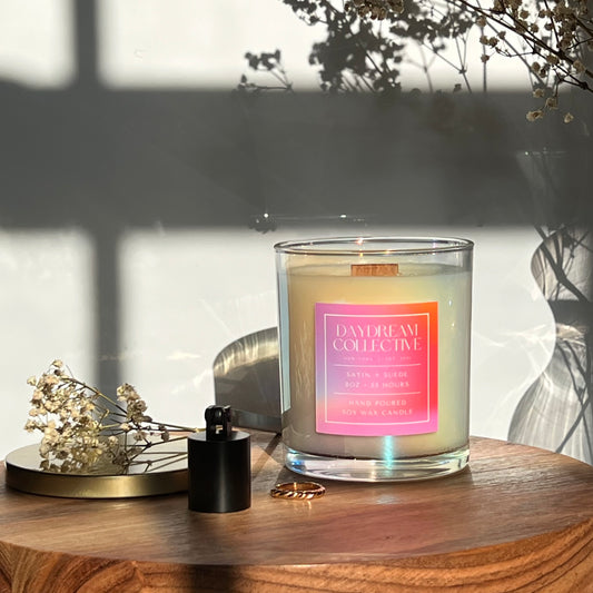SATIN + SUEDE 8OZ CANDLE