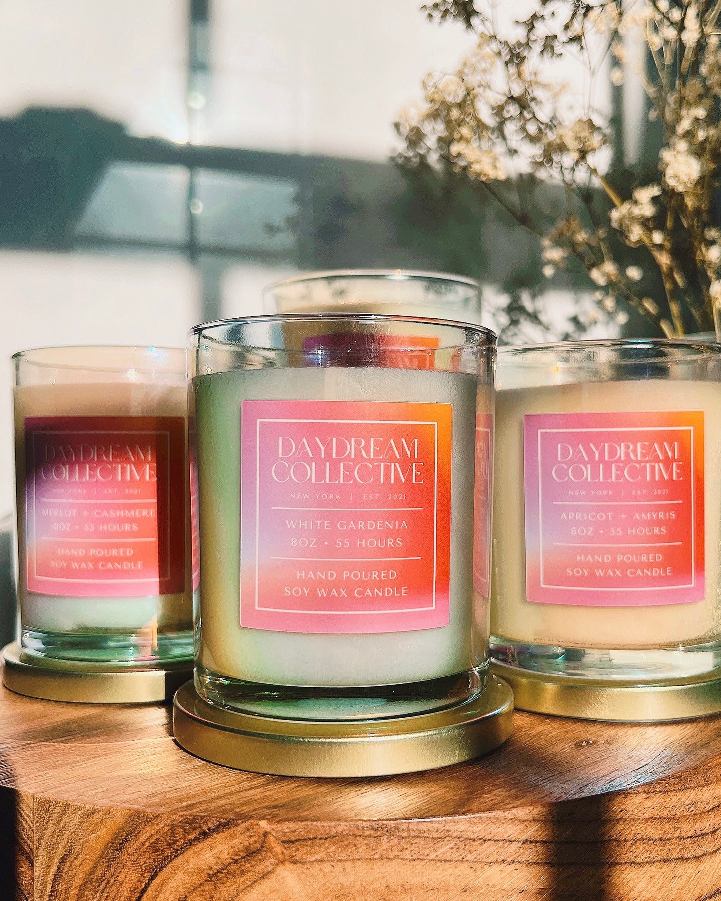 WHITE GARDENIA 8OZ CANDLE