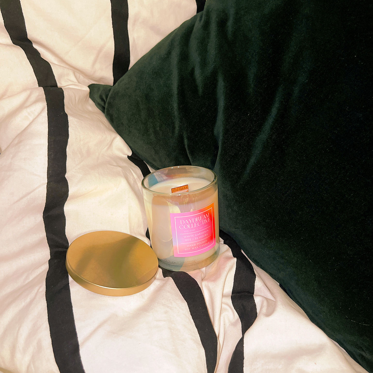 WHITE GARDENIA 8OZ CANDLE