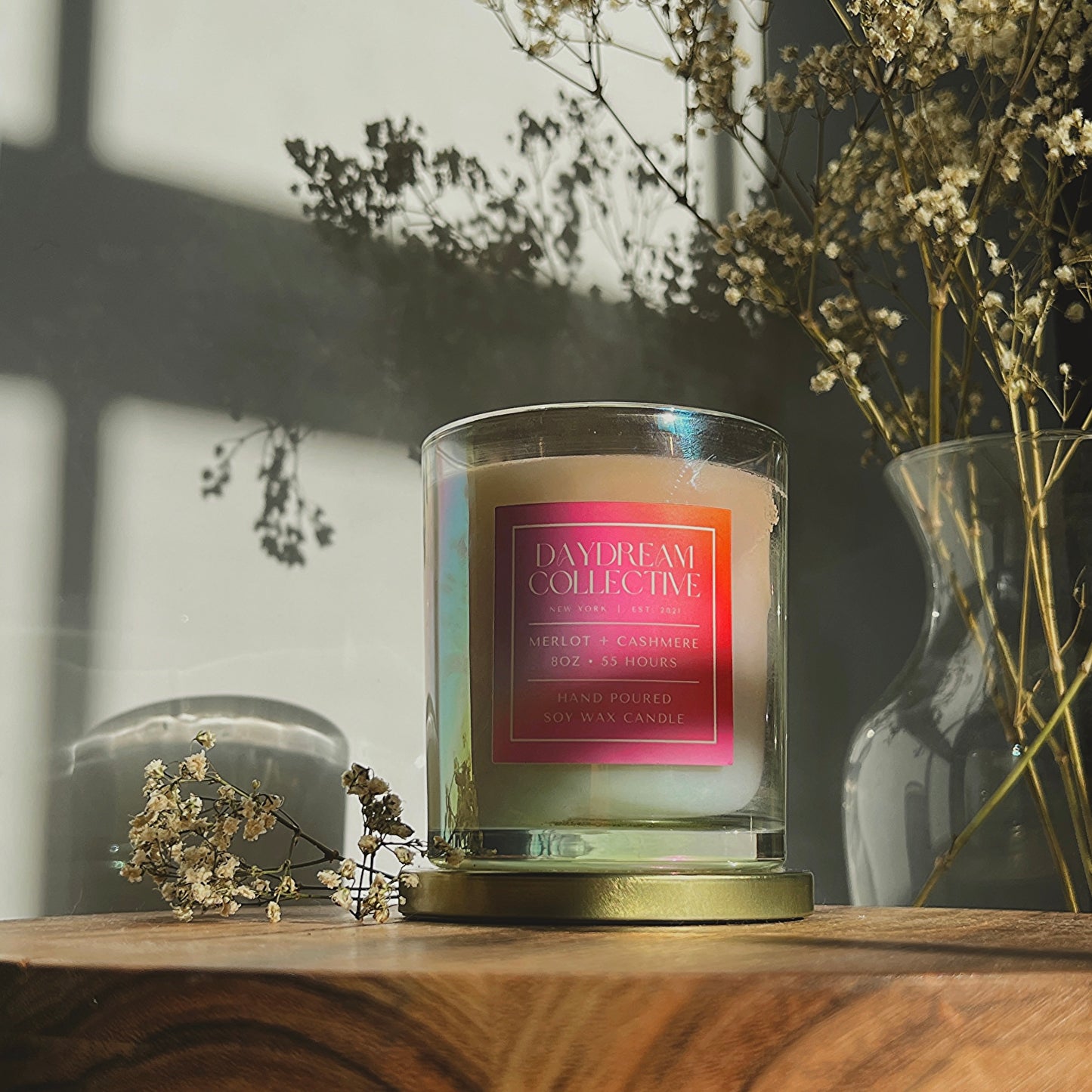 MERLOT + CASHMERE 8OZ CANDLE