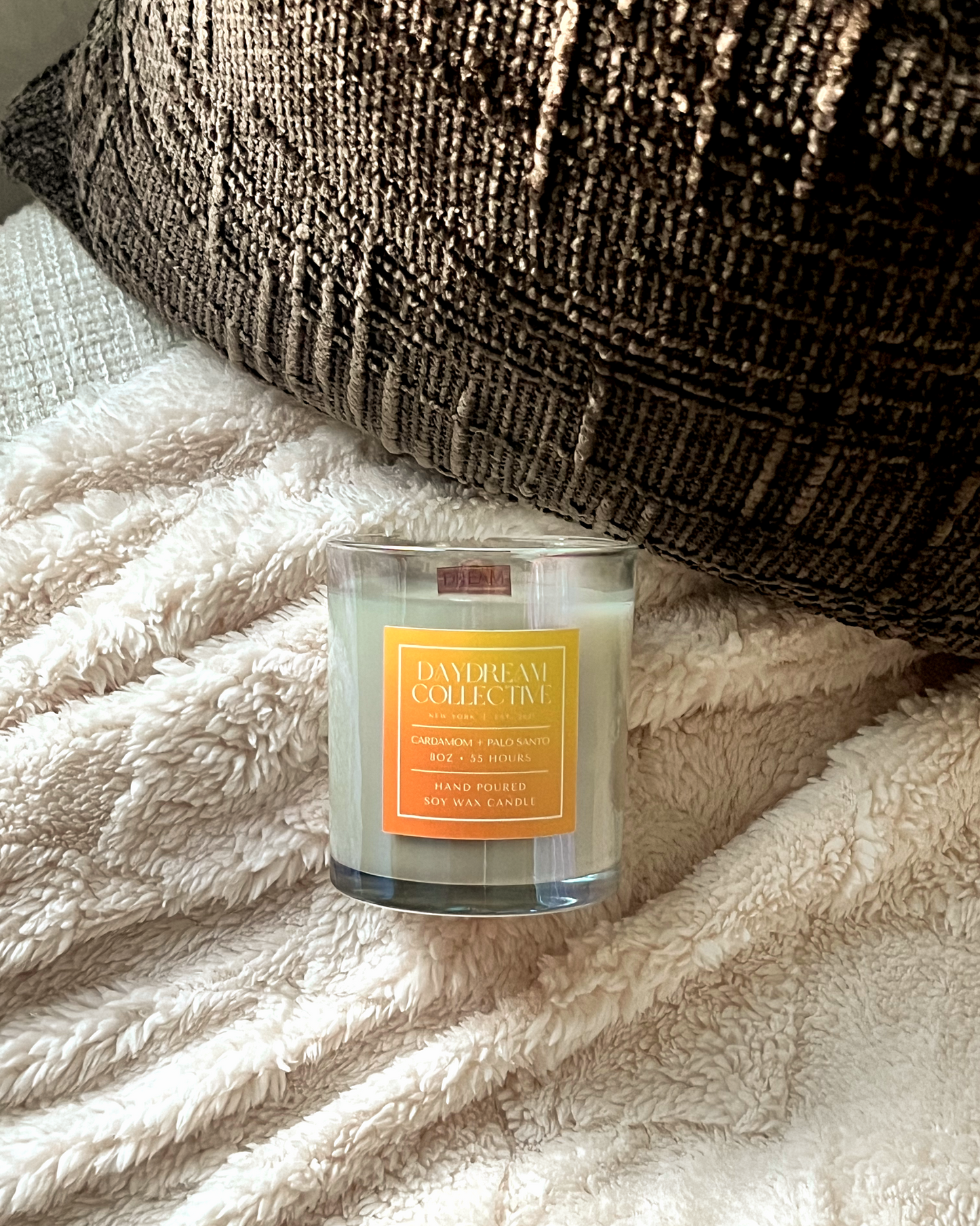 CARDAMOM + PALO SANTO 8OZ CANDLE