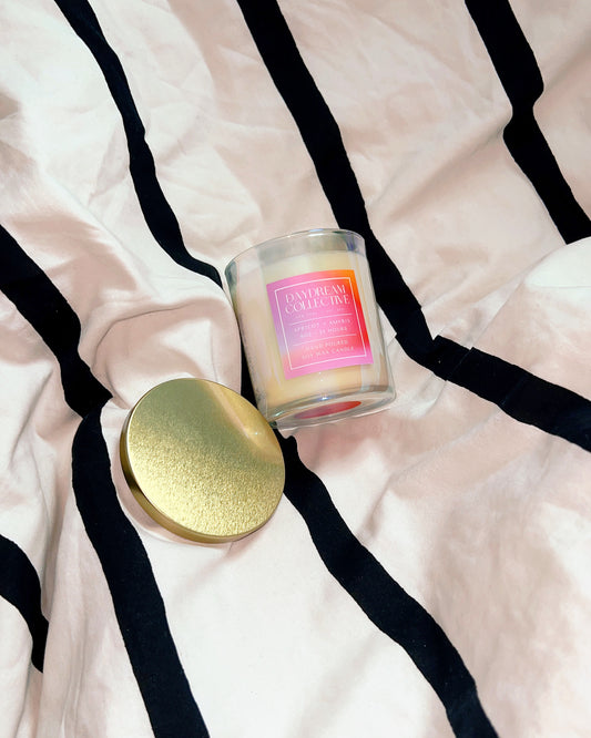 APRICOT + AMYRIS 8OZ CANDLE