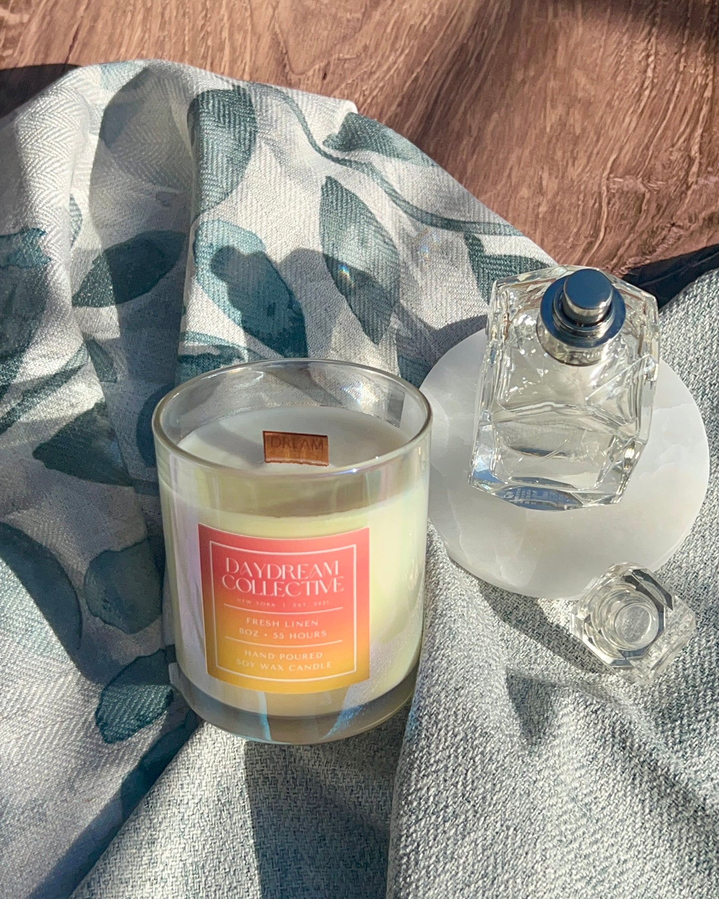 FRESH LINEN 8OZ CANDLE