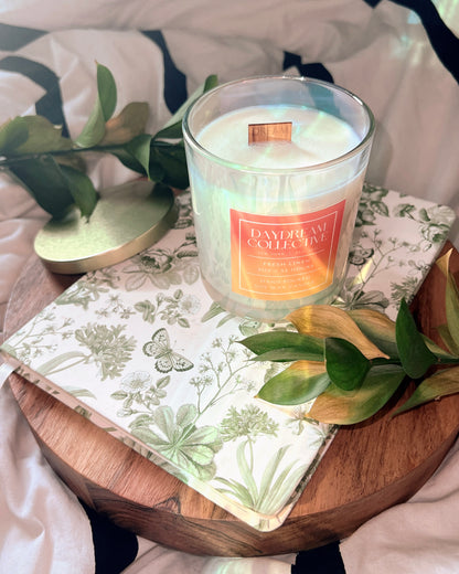 FRESH LINEN 8OZ CANDLE