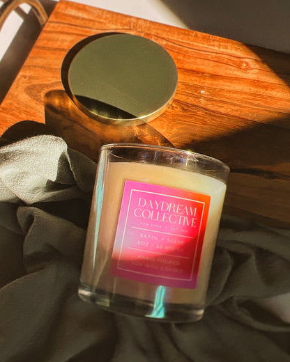 SATIN + SUEDE 8OZ CANDLE