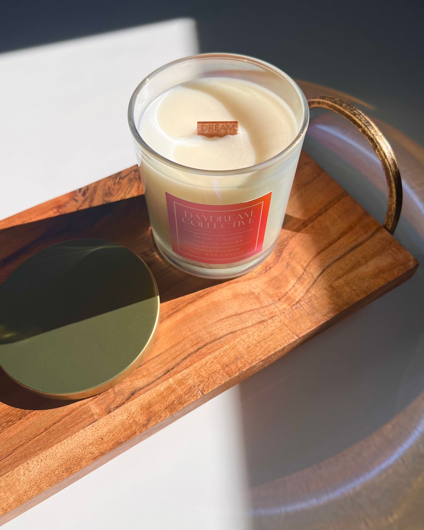 SATIN + SUEDE 8OZ CANDLE