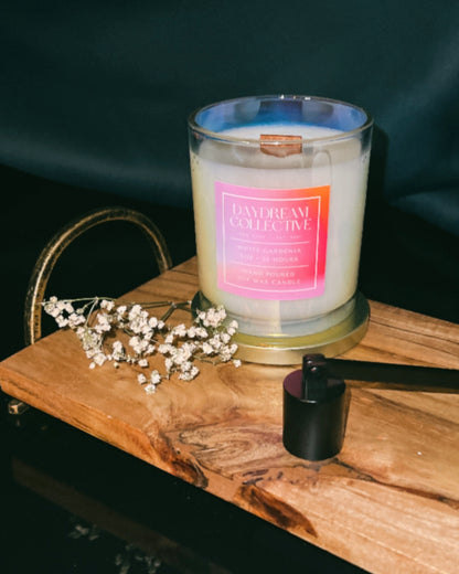 WHITE GARDENIA 8OZ CANDLE